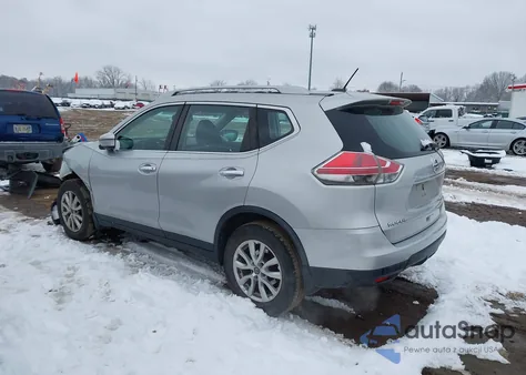 2016 Nissan Rogue S/Sl/Sv z USA, uszkodzony, nr VIN 5N1AT2MV1GC749780